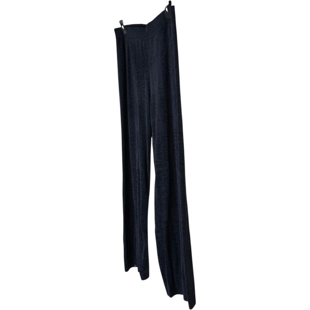 Barefoot Dreams Loungewear Set Womens Small Black CozyChic Ultra Lite Wide Leg S - Picture 10 of 16